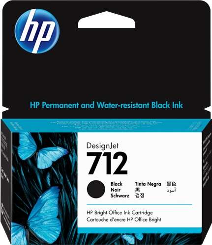 Cartuccia d'inchiostro originale HP 712 nero - 3ED70A Cartuccia d'inchiostro originale HP 712 nero - 3ED70A