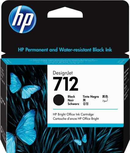 Cartuccia d'inchiostro originale HP 712XL nera - 3ED71A Cartuccia d'inchiostro originale HP 712XL nera - 3ED71A
