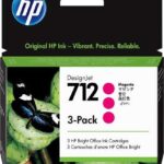 HP 712 Magenta Confezione da 3 cartucce d'inchiostro originali - 3ED78A