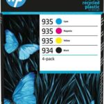 HP 934 + 935 Confezione da 4 cartucce d'inchiostro originali - 6ZC72AE