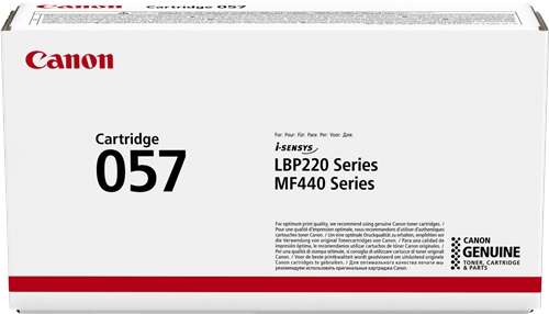Canon 057 Nero Cartuccia toner originale - 3009C002 Canon 057 Nero Cartuccia toner originale - 3009C002