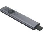 Logitech Spotlight Presentatore wireless - Raggio d'azione 30 m - Vibrazione - Colore acciaio