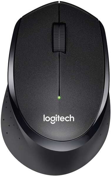 Logitech B330 Silent Plus Mouse wireless USB 1000 dpi - Silenzioso - 3 pulsanti - Per destrimani - Colore nero