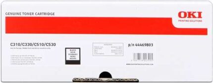 OKI C310/C510/MC351/MC361 Nero Cartuccia toner originale - 44469803