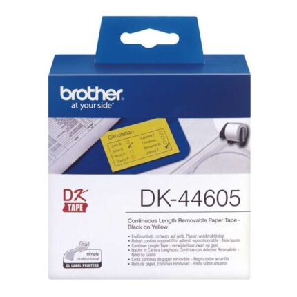 Brother DK44605 - Etichette rimovibili originali di dimensioni personalizzate - Larghezza 62 mm x 30