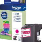 Cartuccia d'inchiostro originale Brother LC221 Magenta - LC221MBP