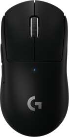 Logitech Pro X Superlight Mouse wireless USB 25400 dpi - 4 pulsanti - Ricaricabile - Super leggero - Tecnologia Lightspeed - Per destrimani - Colore nero