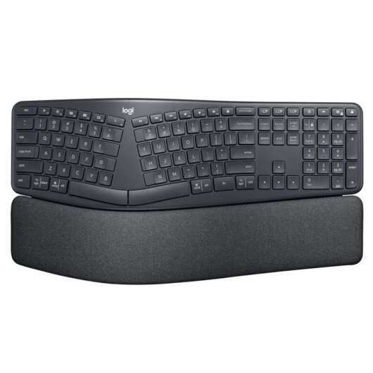 Logitech Ergo K860 Tastiera Bluetooth wireless USB - Ergonomica - Poggiamani - Colore nero Logitech Ergo K860 Tastiera Bluetooth wireless USB - Ergonomica - Poggiamani - Colore nero