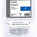 Cartuccia d'inchiostro originale Canon PFI207 Cyan - PFI207C/8790B001
