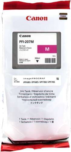 Cartuccia d'inchiostro originale Canon PFI207 Magenta - PFI207M/8791B001 Cartuccia d'inchiostro originale Canon PFI207 Magenta - PFI207M/8791B001