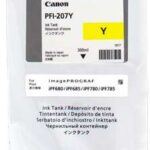 Canon PFI207 Giallo Cartuccia d'inchiostro originale - PFI207Y/8792B001