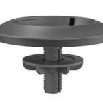 Logitech Supporto base per microfono Rally - Tavoli con spessore compreso tra 20 e 50 mm - Adatto per soffitti - Colore grigio scuro
