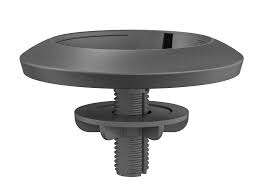 Logitech Supporto base per microfono Rally - Tavoli con spessore compreso tra 20 e 50 mm - Adatto per soffitti - Colore grigio scuro