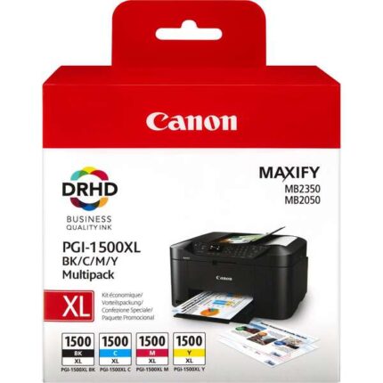 Canon PGI1500XL Confezione da 4 cartucce d'inchiostro originali - 9182B004/9182B010