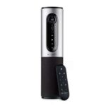 Logitech ConferenceCam Connect Sistema di videoconferenza portatile Webcam HD 1080p - USB 2.0 - Bluetooth - Microfoni e altoparlante integrati - Messa a fuoco automatica - Angolo di visione 90º - Colore nero/argento