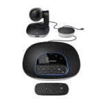 Logitech Group Sistema di videoconferenza Webcam HD 1080p - USB 2.0 - Zoom 10x - Microfoni integrati - Messa a fuoco automatica - Fino a 20 persone - Colore nero