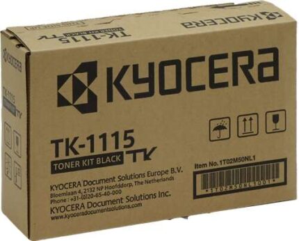 Kyocera TK1115 Nero Cartuccia toner originale - 1T02M50NL0/1T02M50NL1