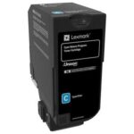 Lexmark CS720/CS725/CX725 Cartuccia toner originale ciano - 74C20C0