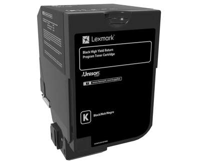Lexmark CX725 Nero Cartuccia toner originale - 84C2HK0 Lexmark CX725 Nero Cartuccia toner originale - 84C2HK0