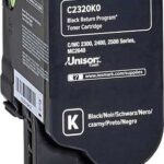 Lexmark C2325/C2425/C2535/MC2325/MC2425/MC2535/MC2640 Nero Cartuccia toner originale - C2320K0