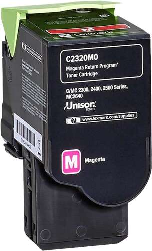 Lexmark C2325/C2425/C2535/MC2325/MC2425/MC2535/MC2640 Cartuccia toner originale magenta - C2320M0