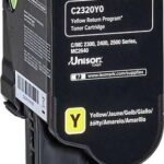 Lexmark C2325/C2425/C2535/MC2325/MC2425/MC2535/MC2640 Cartuccia toner originale giallo - C2320Y0
