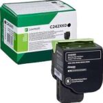 Lexmark C2425/C2535/MC2425/MC2535/MC2640 Cartuccia toner originale nera - C242XK0