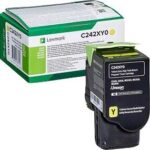 Lexmark C2425/C2535/MC2425/MC2535/MC2640 Cartuccia toner originale giallo - C242XY0