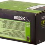Lexmark CX310/CX410/CX510 Nero Cartuccia toner originale - 80C2SK0/80C2SKE/802SK