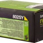 Lexmark CX310/CX410/CX510 Giallo Cartuccia toner originale - 80C2SY0/80C2SYE/802SY