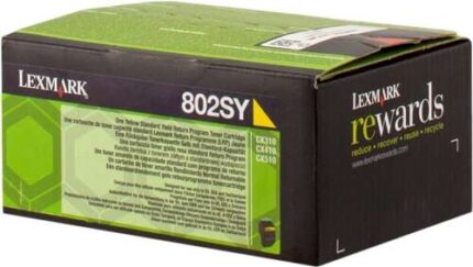 Lexmark CX310/CX410/CX510 Giallo Cartuccia toner originale - 80C2SY0/80C2SYE/802SY