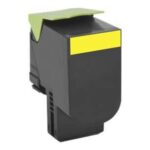 Lexmark CX410/CX510 Giallo Cartuccia toner originale - 80C2HY0/80C2HYE/802HY