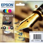 Epson T1626 Confezione da 4 cartucce d'inchiostro originali - C13T16264012