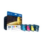 Brother LC1100 Confezione da 4 cartucce d'inchiostro originali - LC1100VALBP