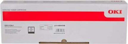 OKI C831/C841 Nero Cartuccia toner originale - 44844508