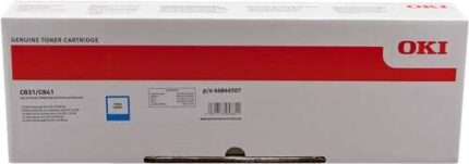 OKI C831/C841 Ciano Cartuccia toner originale - 44844507