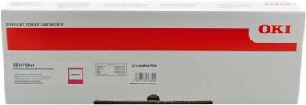 OKI C831/C841 Cartuccia toner originale magenta - 44844506