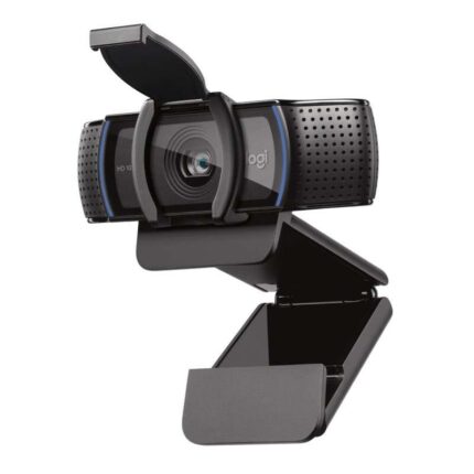 Logitech C920e Webcam Full HD 1080p USB 3.2 - Messa a fuoco automatica - Microfoni integrati - Copertura otturatore - Campo visivo di 78º - Cavo da 1