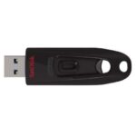 Sandisk Cruzer Ultra Memoria USB 3.0 256 GB - Trasferimento fino a 100 MB/s - Colore nero (pendrive)