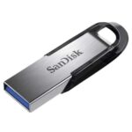 Sandisk Ultra Flair Memoria USB 3.0 256 GB - Trasferimento fino a 150 MB/s - Design metallico - Colore acciaio/nero (pendrive)