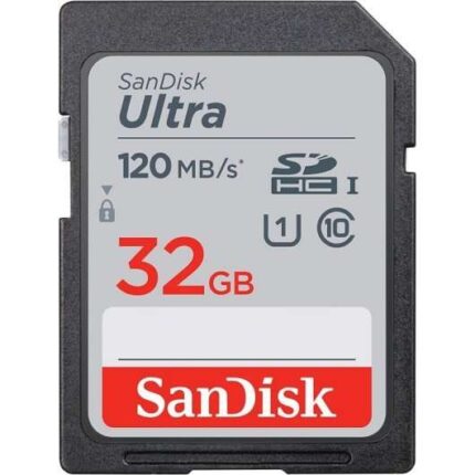 Scheda SDHC Sandisk Ultra 32 GB UHS-I Classe 10 120 MB/s