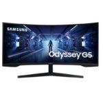 Samsung Odyssey G5 Monitor curvo LED 34" UltraWide QHD 165Hz - AMD FreeSync - Risposta 1ms - 21:9 - HDMI