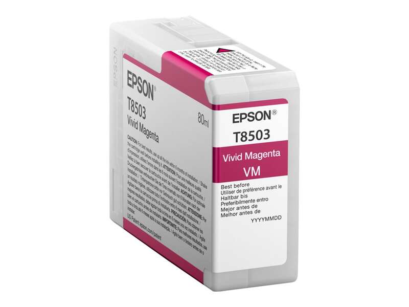 Cartuccia d'inchiostro originale Epson T8503 Magenta - C13T850300 Cartuccia d'inchiostro originale Epson T8503 Magenta - C13T850300