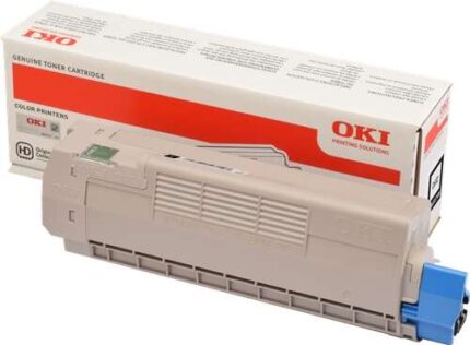 OKI C612 Nero Cartuccia toner originale - 46507508