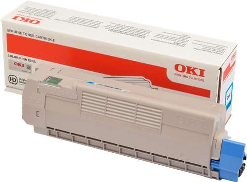 Cartuccia toner originale OKI C612 Ciano - 46507507 Cartuccia toner originale OKI C612 Ciano - 46507507