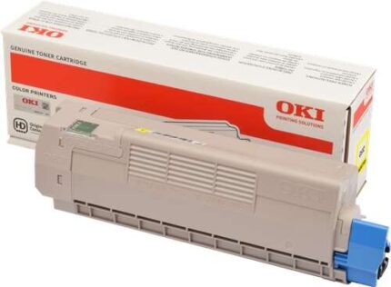 OKI C612 Cartuccia toner originale giallo - 46507505
