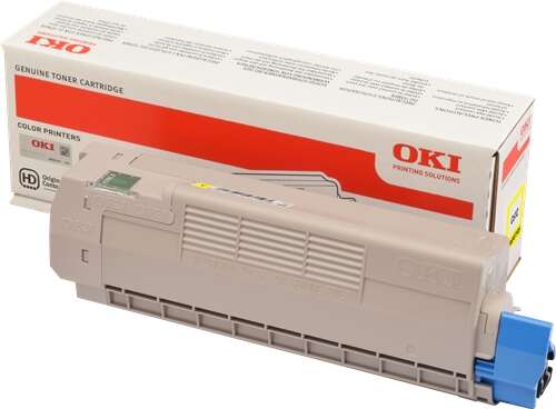 OKI C612 Cartuccia toner originale giallo - 46507505 OKI C612 Cartuccia toner originale giallo - 46507505