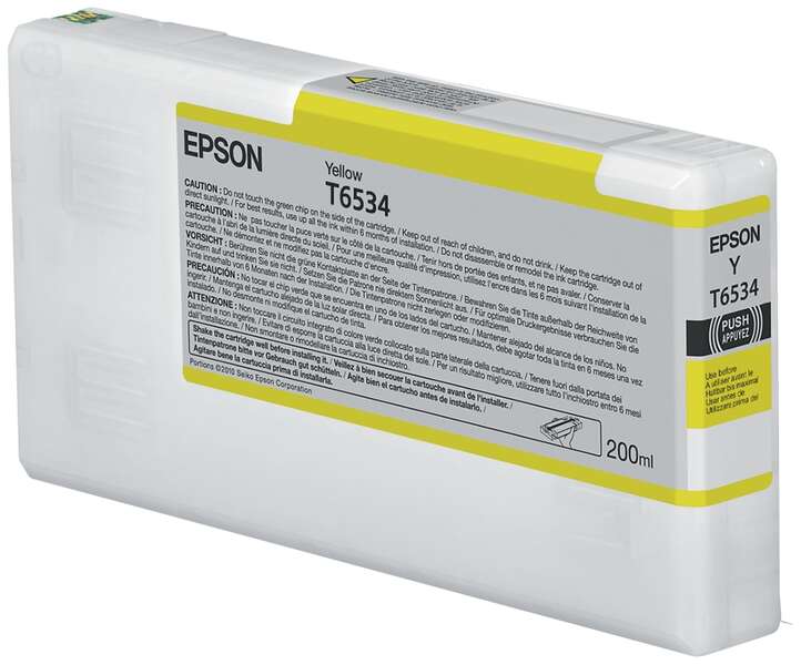 Epson T6534 Cartuccia d'inchiostro originale giallo - C13T653400 Epson T6534 Cartuccia d'inchiostro originale giallo - C13T653400