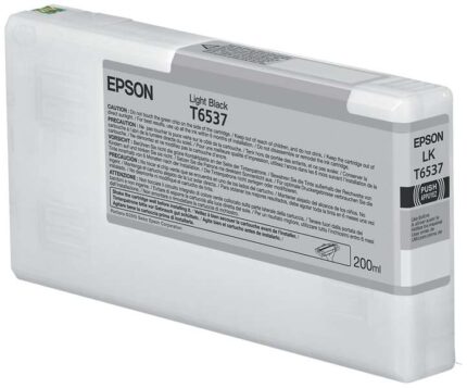 Epson T6537 Nero Light Cartuccia d'inchiostro originale - C13T653700