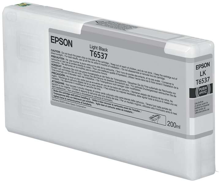 Epson T6537 Nero Light Cartuccia d'inchiostro originale - C13T653700 Epson T6537 Nero Light Cartuccia d'inchiostro originale - C13T653700